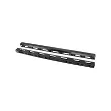 Lanberg Függőleges kábelvezető csatorna 37U 19" szabadon álló szekrényhez 2db Black AK-1209-B Lanberg Függőleges kábelvezető csatorna 37U 19" szabadon álló szekrényhez 2db Black AK-1209-B