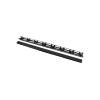 Lanberg Függőleges kábelvezető csatorna 37U 19" szabadon álló szekrényhez 2db Black AK-1209-B