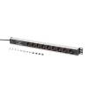 Digitus DN-95438 Túlfeszültségvédő 9DIN 2m Black DN-95438