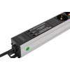 Digitus DN-95438 Túlfeszültségvédő 9DIN 2m Black DN-95438