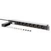Digitus DN-95439 Túlfeszültségvédő 7DIN 2m Black DN-95439