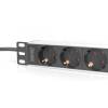 Digitus DN-95418 Túlfeszültségvédő 4DIN 2m Black DN-95418