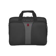 Wenger 16'' Double-Gusset Laptop Briefcase Black 600648 Wenger 16'' Double-Gusset Laptop Briefcase Black 600648