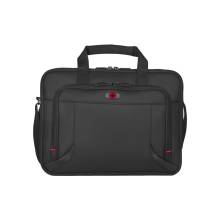 Wenger Prospectus Laptop Briefcase with Tablet Pocket 16" Black 600649 Wenger Prospectus Laptop Briefcase with Tablet Pocket 16" Black 600649