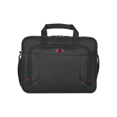 Wenger Prospectus Laptop Briefcase with Tablet Pocket 16" Black 600649 Wenger Prospectus Laptop Briefcase with Tablet Pocket 16" Black 600649