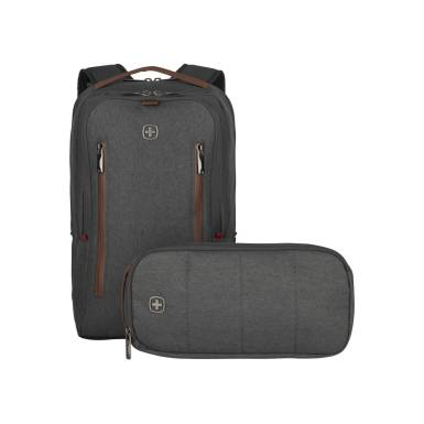 Wenger CityUpgrade 16'''' Laptop Backpack Grey 606489 Wenger CityUpgrade 16'''' Laptop Backpack Grey 606489