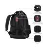 Wenger Tool Advanced Notebook Backback 16" Black 653723