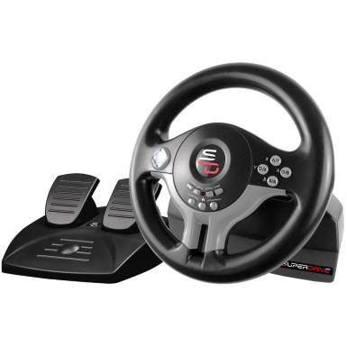 Subsonic Superdrive SV 250 Steering Wheel Black SA5578 Subsonic Superdrive SV 250 Steering Wheel Black SA5578
