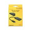 DeLock USB 3.1 Gen 1 USB Type-C male 4 Slots Card Reader Black 91740