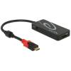 DeLock External USB 3.1 Gen 1 Hub USB Type-C > 3xUSB Type-A + 2Slot SD Card Reader Black 62900