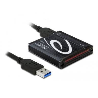 DeLock USB 3.0 All in 1 Card Reader Black 91704 DeLock USB 3.0 All in 1 Card Reader Black 91704
