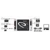 DeLock USB 3.0 All in 1 Card Reader Black 91704