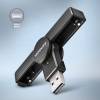 AXAGON CRE-SMPA PocketReader USB-A Smart Card Reader Black CRE-SMPA