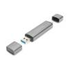 Digitus Combo Card Reader Hub Grey DA-70886