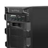 Logilink 5.25" multifunction front panel with 6-way card reader Black UA0341