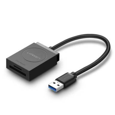 UGREEN USB SD+microSD Card Reader Black 20250 UGREEN USB SD+microSD Card Reader Black 20250