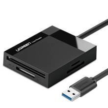 UGREEN CR125 4in1 USB3.0 Card Reader Black UG30333