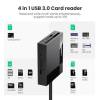 UGREEN CR125 4in1 USB3.0 Card Reader Black UG30333