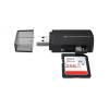 Conceptronic BIAN06B SD TF/MicroSD 4.0 Card Reader Black BIAN06B