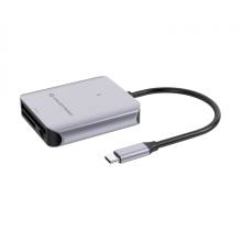Conceptronic  BIAN09G 3-in-1 Card Reader Grey BIAN09G