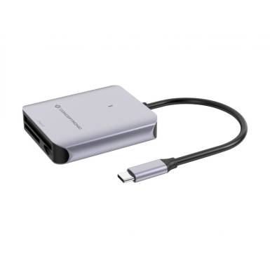 Conceptronic BIAN09G 3-in-1 Card Reader Grey BIAN09G Conceptronic BIAN09G 3-in-1 Card Reader Grey BIAN09G