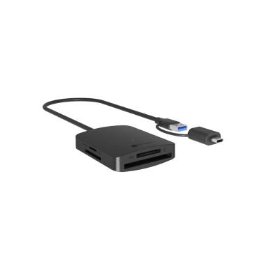 Raidsonic IcyBox IB-CR302-CU3 4-in-1 Card Reader with USB 3.0 Gen 1 Type-A + Type-C IB-CR302-CU3 Raidsonic IcyBox IB-CR302-CU3 4-in-1 Card Reader with USB 3.0 Gen 1 Type-A + Type-C IB-CR302-CU3