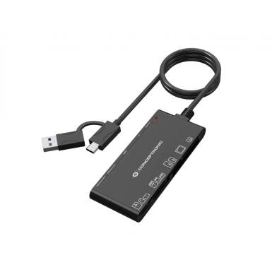 Conceptronic BIAN10B 7-in-1 Card Reader Black BIAN10B Conceptronic BIAN10B 7-in-1 Card Reader Black BIAN10B