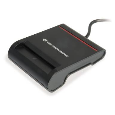 Conceptronic SCR01B Smart ID Card Reader Black SCR01B Conceptronic SCR01B Smart ID Card Reader Black SCR01B