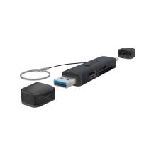 Raidsonic IcyBox IB-CR203-CU3 3-in-1 Card Reader Black IB-CR203-CU3 Raidsonic IcyBox IB-CR203-CU3 3-in-1 Card Reader Black IB-CR203-CU3