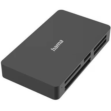 Hama All in One USB Card Reader Black 00200128 Hama All in One USB Card Reader Black 00200128