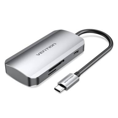 Vention TNHHB USB3.0 Card Reader Silver TNHHB Vention TNHHB USB3.0 Card Reader Silver TNHHB