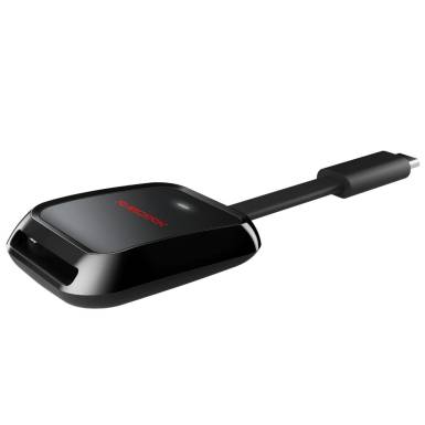 Sandisk QuickFlow SD UHS-I Card Reader Black SDDR-C751-GNANN Sandisk QuickFlow SD UHS-I Card Reader Black SDDR-C751-GNANN