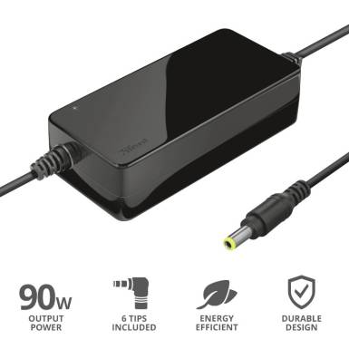 Trust Primo 19V / 4,74A 90W univerzális hálózati notebook töltő 22142 Trust Primo 19V / 4,74A 90W univerzális hálózati notebook töltő 22142