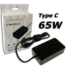 LC Power LC-NB-GAN-65-C 5-20V / 3,25A 65W Type-C univerz&aacute;lis h&aacute;l&oacute;zati notebook t&ouml;ltő LC-NB-GAN-65-C