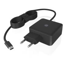 Raidsonic IcyBox IB-PS111-PD 20V / 3,25A 65W Type-C univerzális hálózati notebook töltő IB-PS111-PD Raidsonic IcyBox IB-PS111-PD 20V / 3,25A 65W Type-C univerzális hálózati notebook töltő IB-PS111-PD