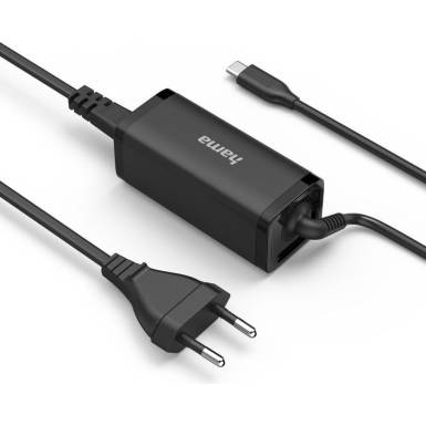 Hama 5-20V / 3,25A 65W univerz&aacute;lis h&aacute;l&oacute;zati notebook t&ouml;ltő 00200023