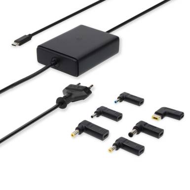 Nedis NBAU65110BK 20V/3,25A 65W Univerzális hálózati notebook töltő NBAU65110BK Nedis NBAU65110BK 20V/3,25A 65W Univerzális hálózati notebook töltő NBAU65110BK