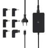 Nedis NBAU65110BK 20V/3,25A 65W Univerzális hálózati notebook töltő NBAU65110BK