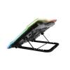 Trust GXT 1126 Aura RGB Többszínű megvilágítású laptop hűtőállvány Black 24192