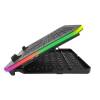 Esperanza Galerne RGB Gaming Notebook Hűtő Black EGC109