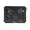 Esperanza Galerne RGB Gaming Notebook Hűtő Black EGC109