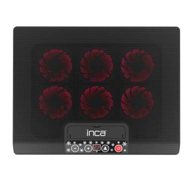 INCA INC-601GMS Gaming Notebook Hűtő Black INC-601GMS