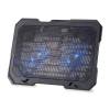 Conceptronic THANA01B 2 ventilátoros laptop hűtőpad Black THANA01B