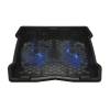 Conceptronic  THANA06B 2 ventil&aacute;toros laptop hűtőpad Black THANA06B