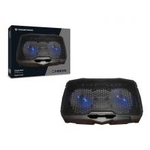 Conceptronic  THANA07B ERGO 2 ventil&aacute;toros laptop hűtőpad Black THANA07B