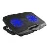 Conceptronic  THANA07B ERGO 2 ventil&aacute;toros laptop hűtőpad Black THANA07B