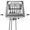 Hama USB 3.2 GEN2 TYPE-C 12IN1 Docking Statin Grey 00200139