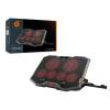 Conceptronic THYIA01B ERGO RGB 6 ventilátoros gamer laptop hűtőpad mobiltartóval THYIA01B