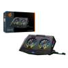 Conceptronic  THYIA02B ERGO RGB 2 ventil&aacute;toros gamer laptop hűtőpad mobiltart&oacute;val THYIA02B