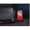 Conceptronic  THYIA02B ERGO RGB 2 ventil&aacute;toros gamer laptop hűtőpad mobiltart&oacute;val THYIA02B